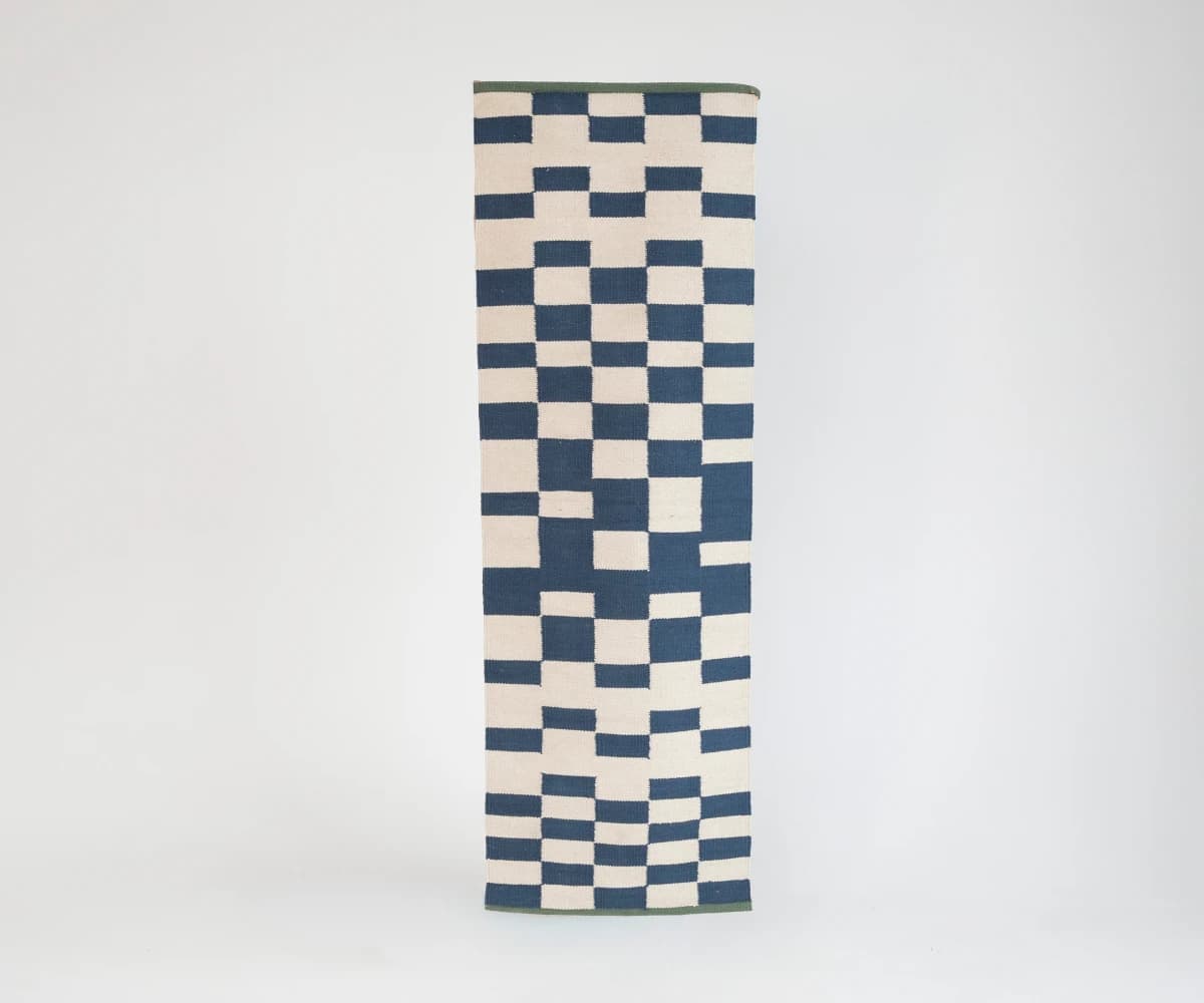 Ковровая дорожка клетчатая, 180х60см