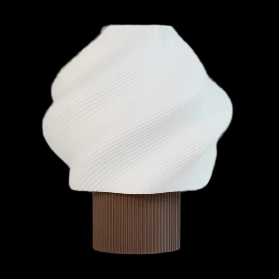 Лампа настольная Cream Brown