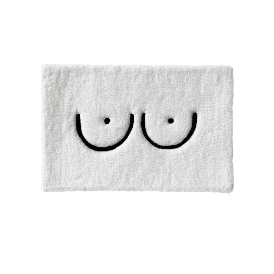 Коврик Tits Black, 60х40 см