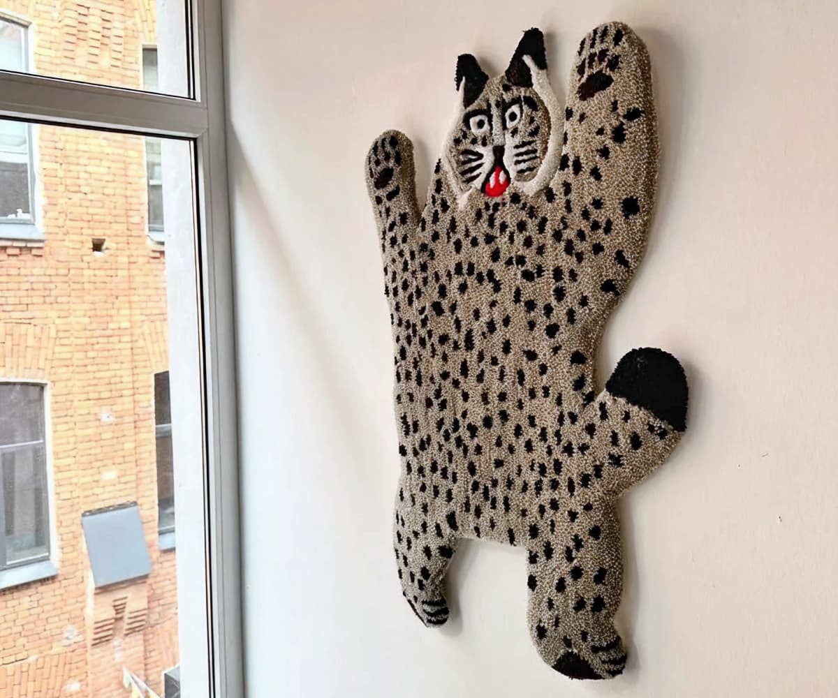 Коврик Рысь, 80х50 см