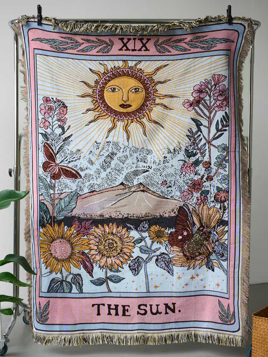 Тканный гобелен Sun, 130x180 см