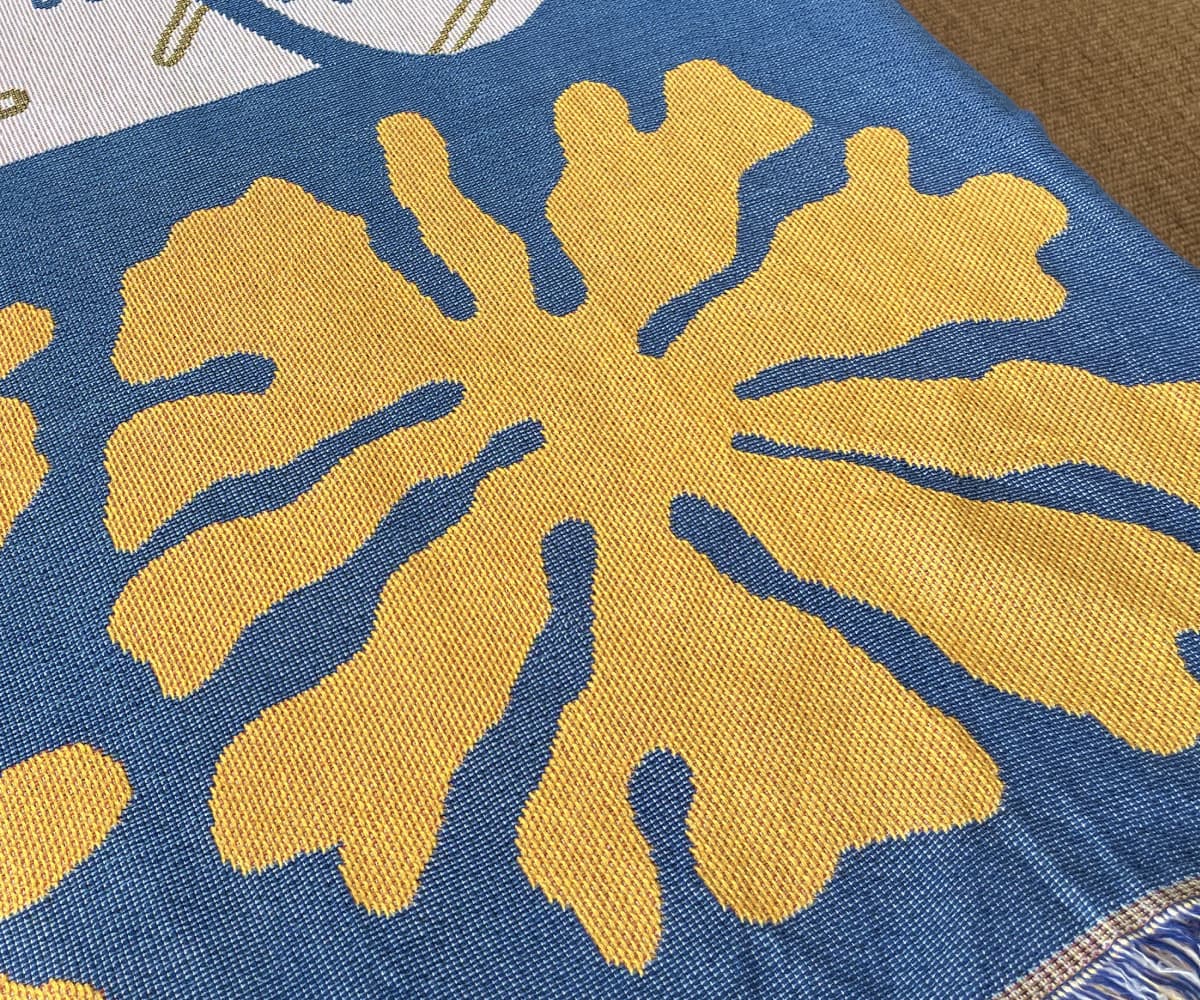 Тканный плед Kubok, 130x180 см