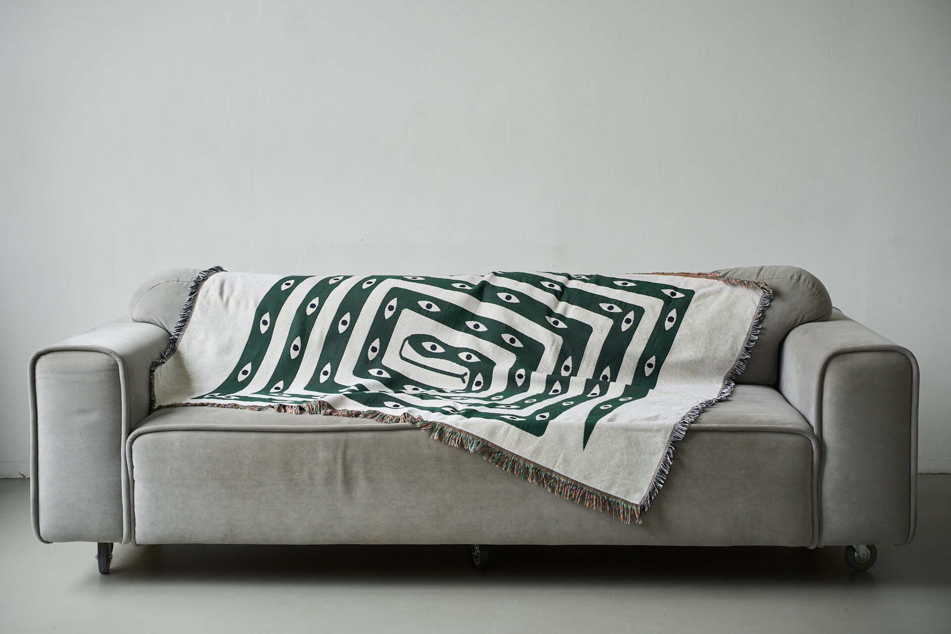 Тканный плед Snake, 130x180 см