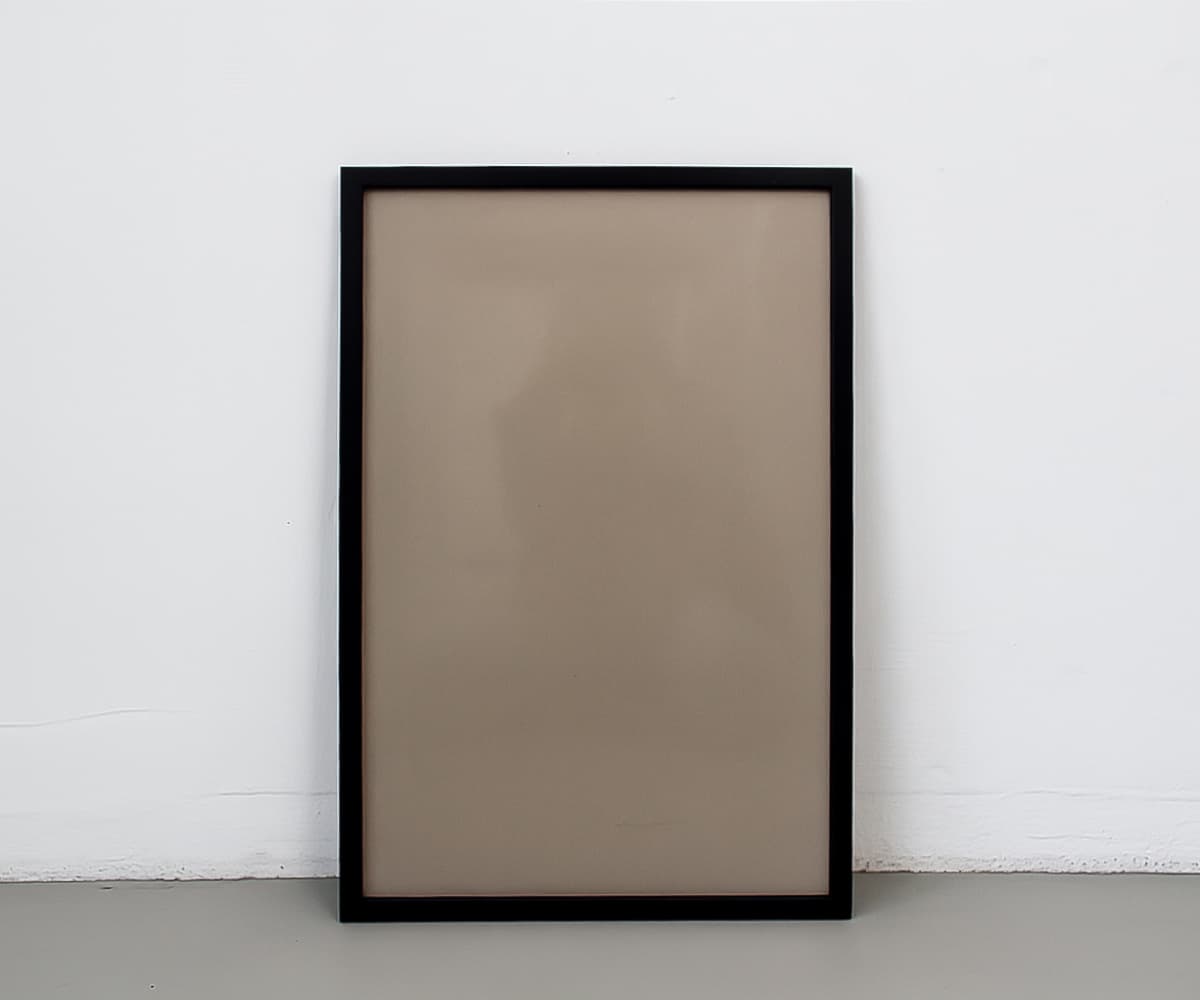 Рамка для постера черная