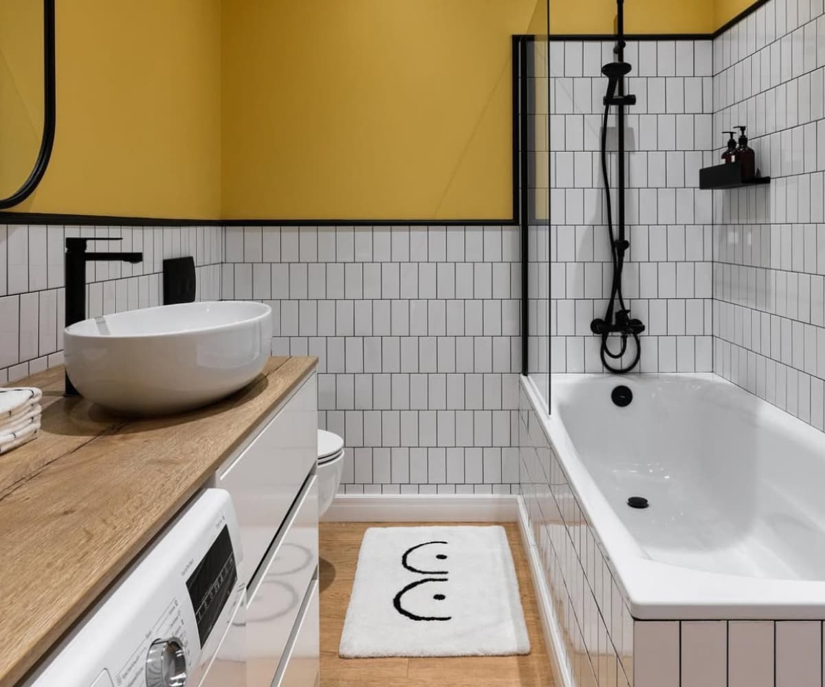 Коврик Tits Black, 60х40 см