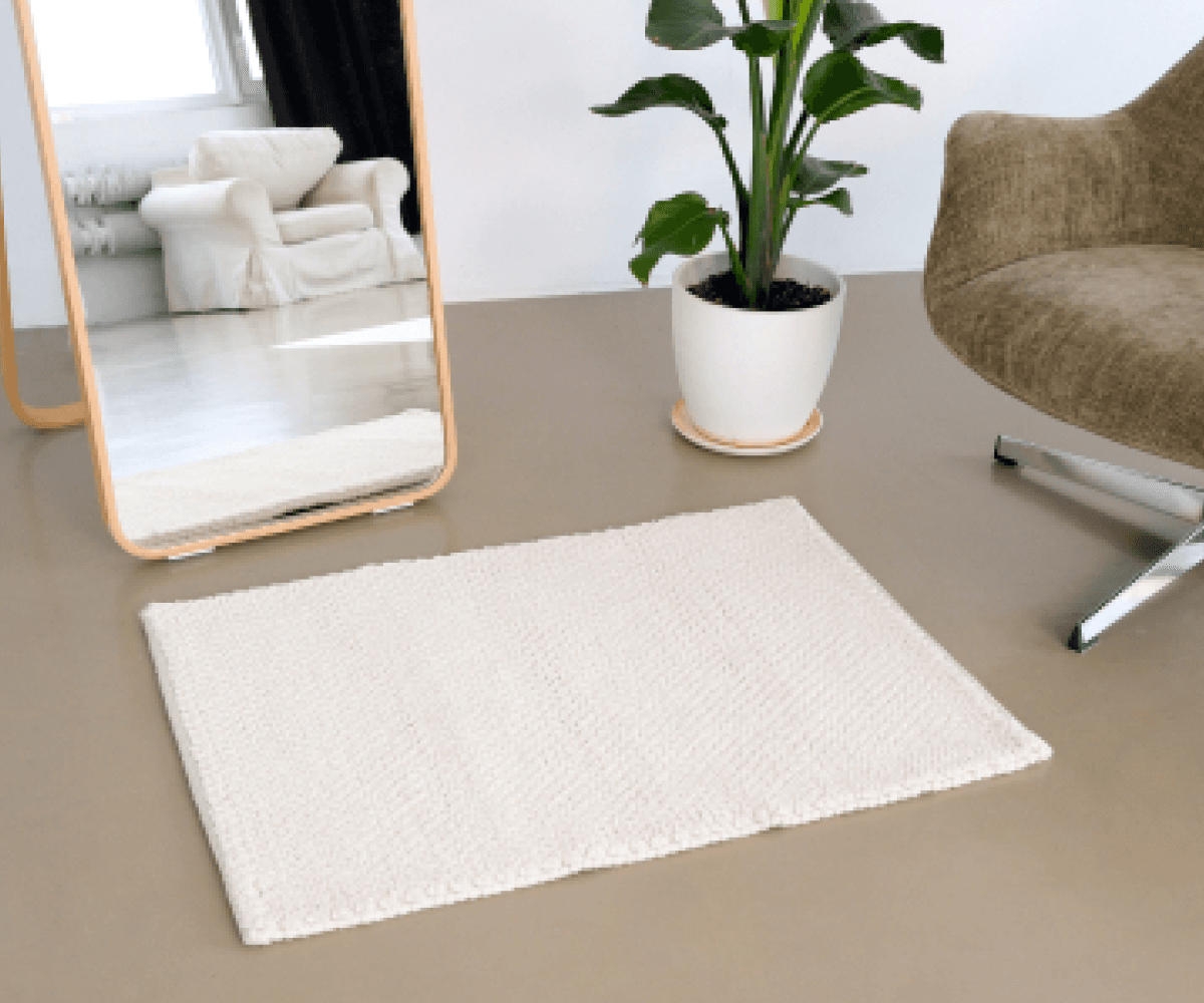 Коврик из шерсти, 60х90см