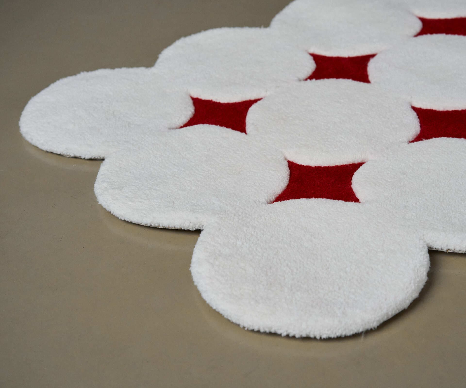 Коврик LUGG красный, 100х70 см