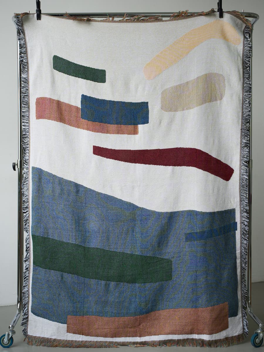 Тканный плед Abstract, 130x180 см