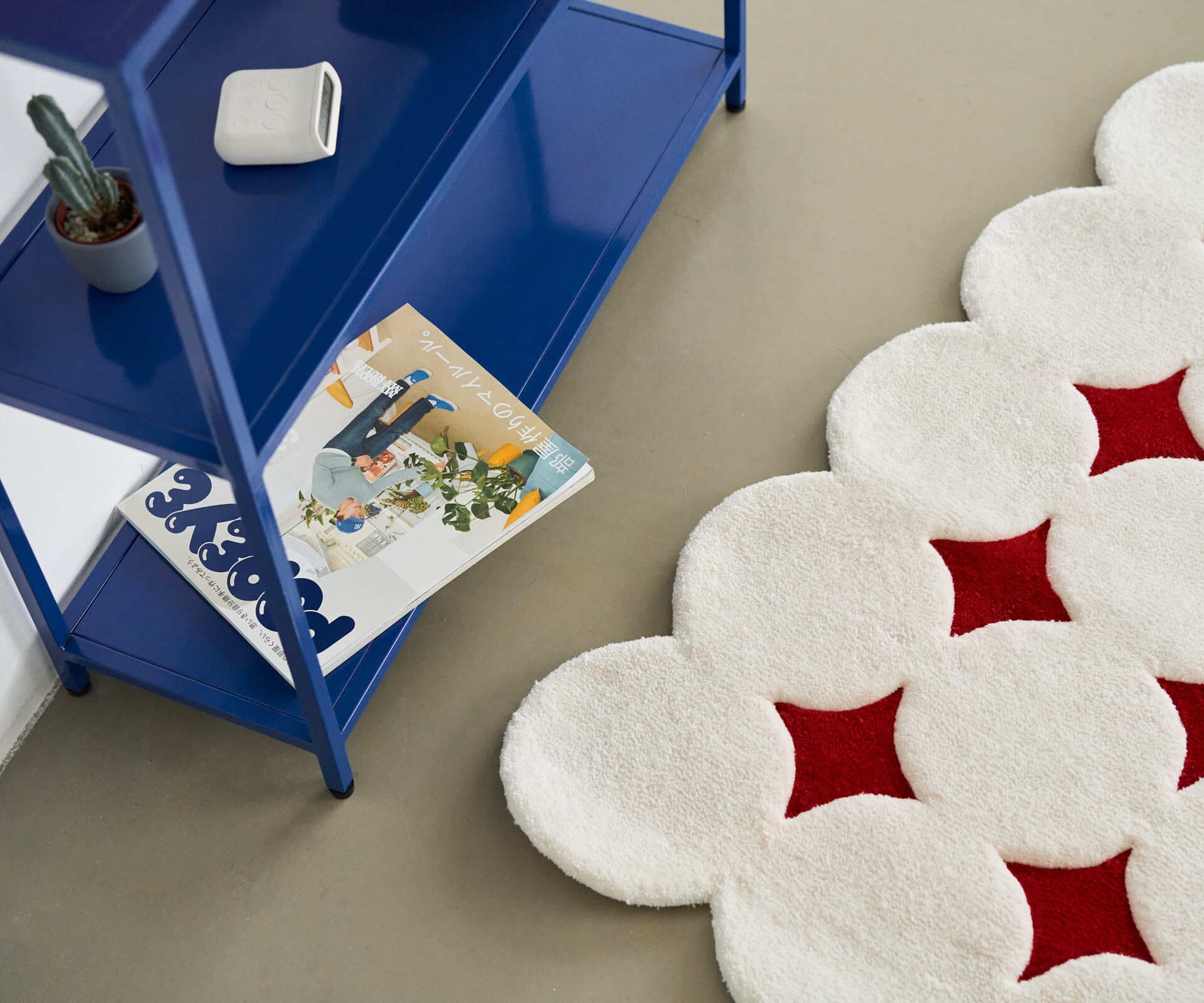 Коврик LUGG красный, 100х70 см