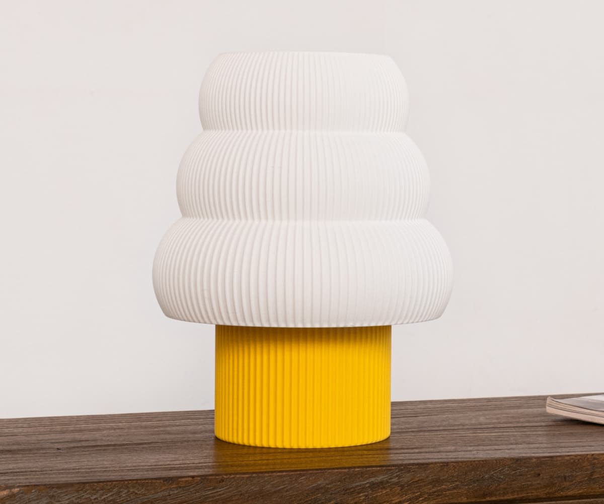 Лампа настольная Tree Yellow