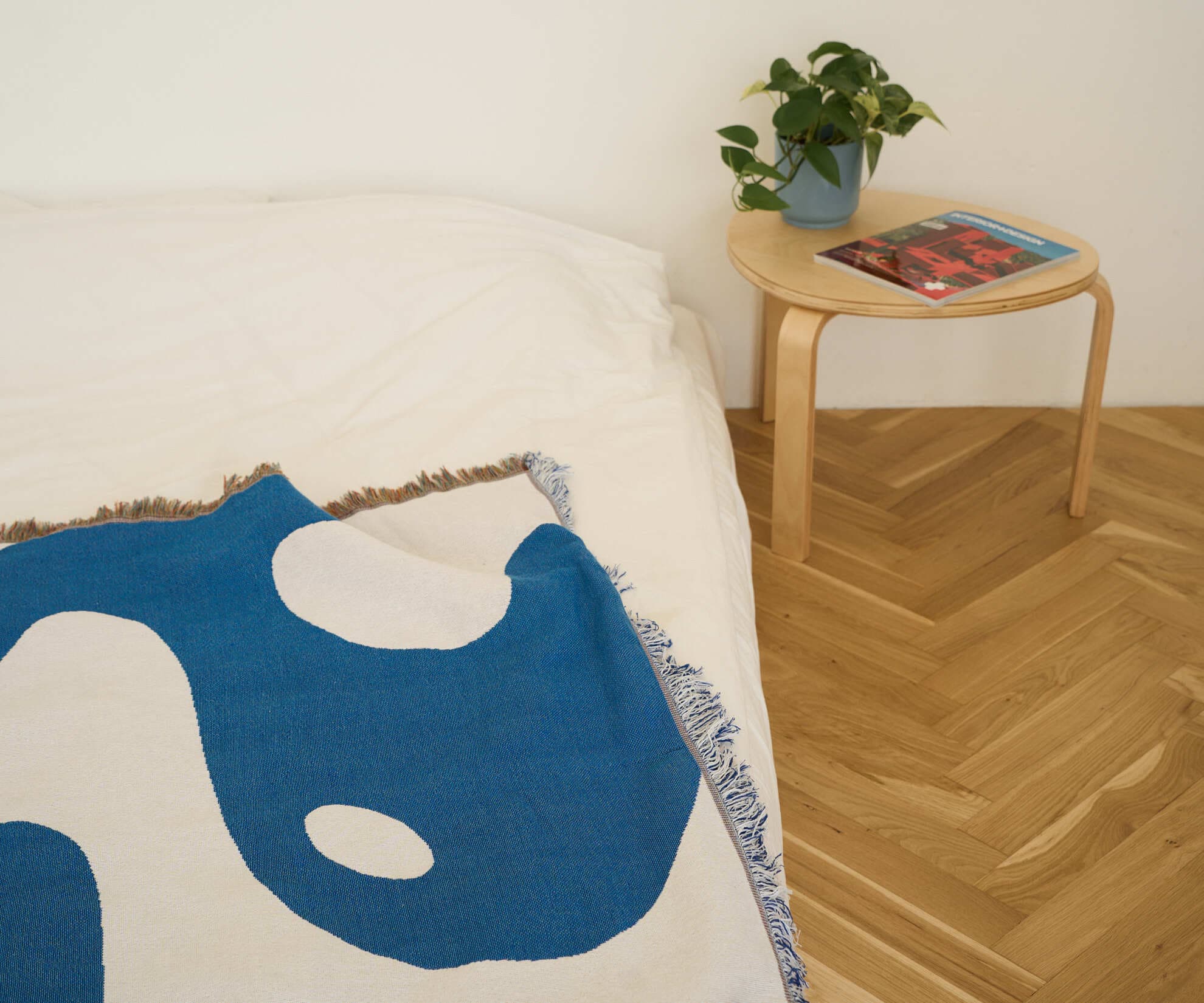 Тканный плед Waves, 130x180 см