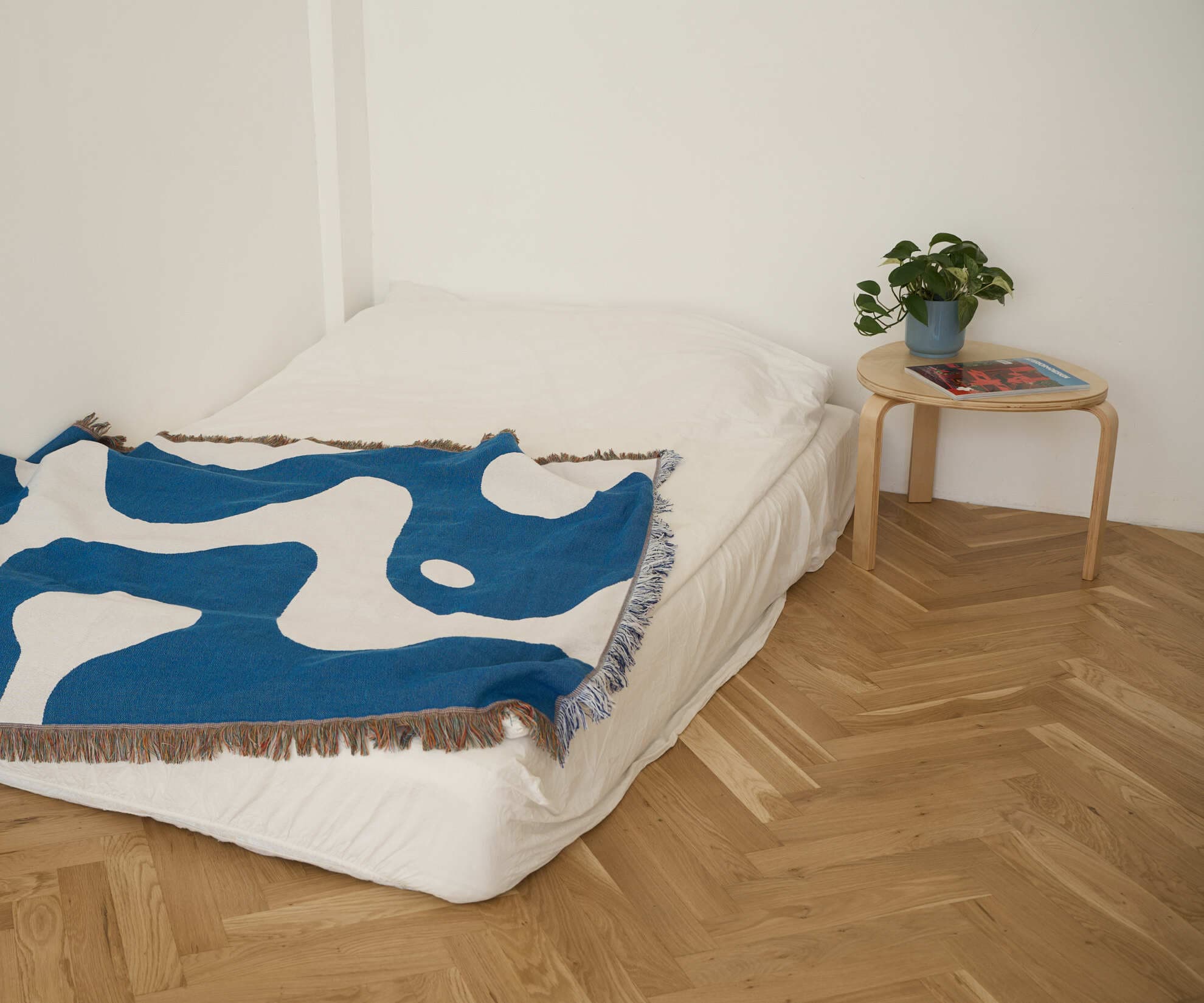 Тканный плед Waves, 130x180 см