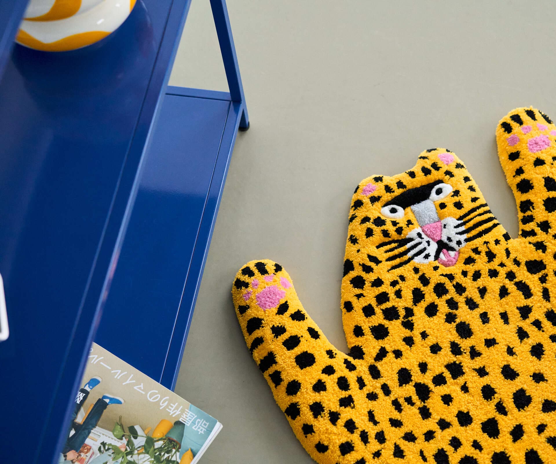 Коврик ЛЕО yellow, 80х50 см