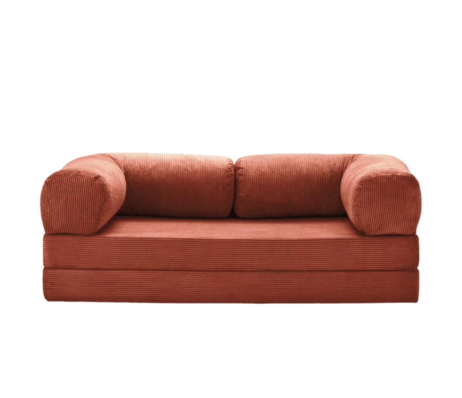 Диван Teddy, коралловый