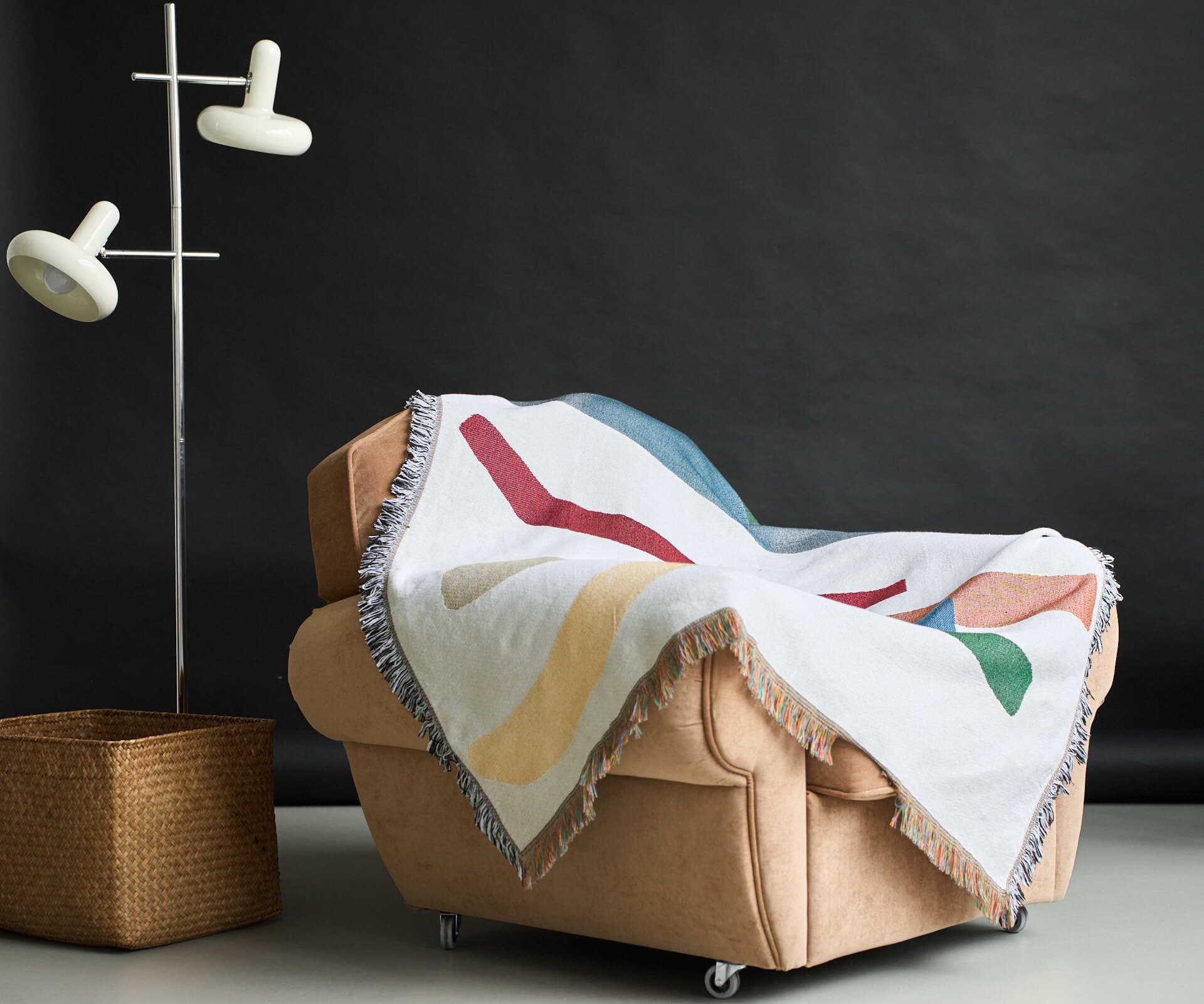 Тканный плед Abstract, 130x180 см