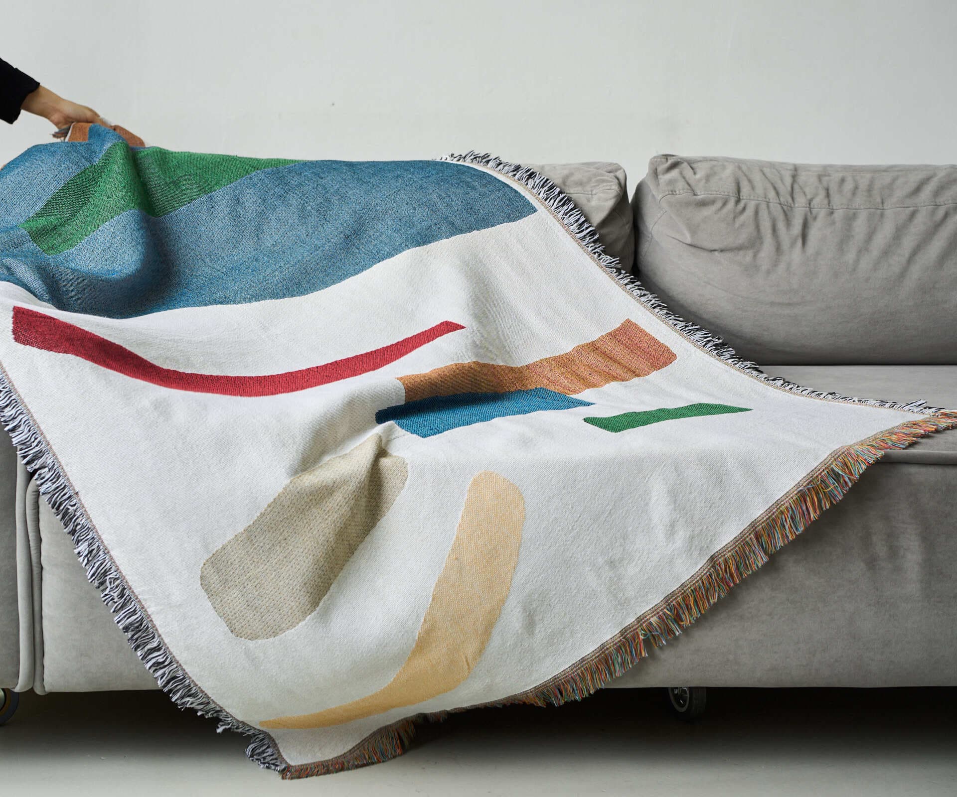 Тканный плед Abstract, 130x180 см