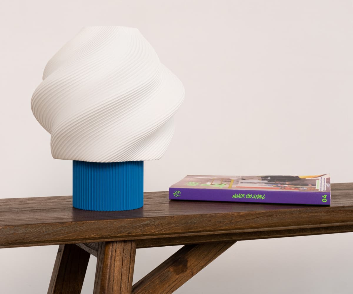 Лампа настольная Cream Blue