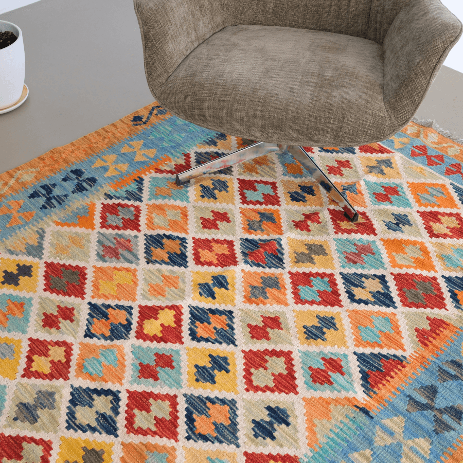 Ковер из шерсти, 200х160см