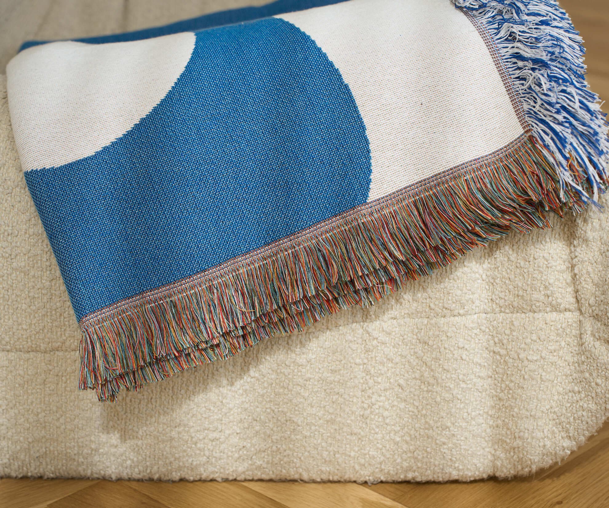 Тканный плед Waves, 130x180 см