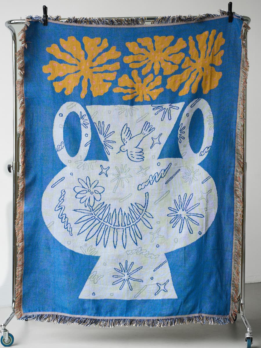 Тканный плед Kubok, 130x180 см