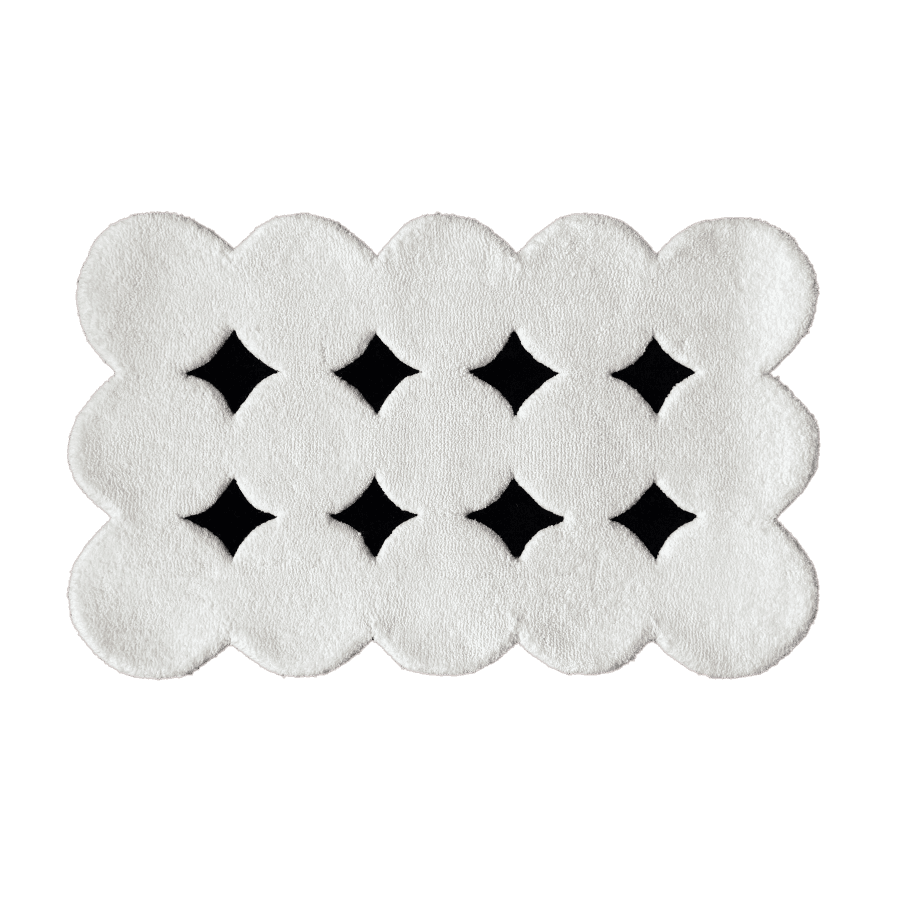 Коврик LUGG черный, 100х70 см