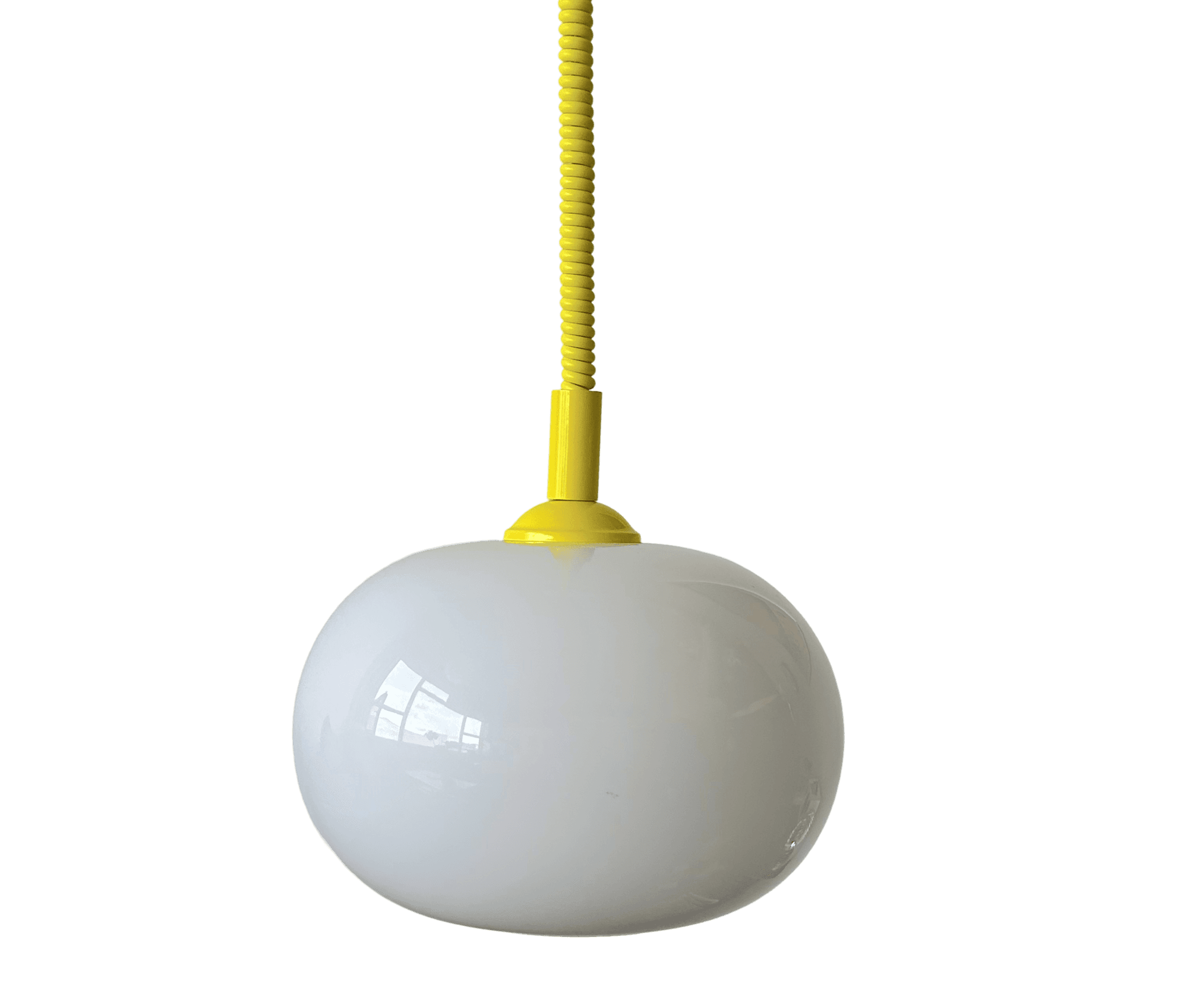 Люстра Wire, жёлтая