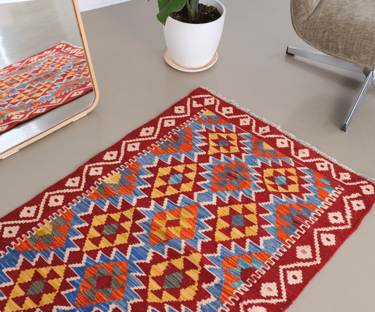 Коврик из шерсти, 80х125см