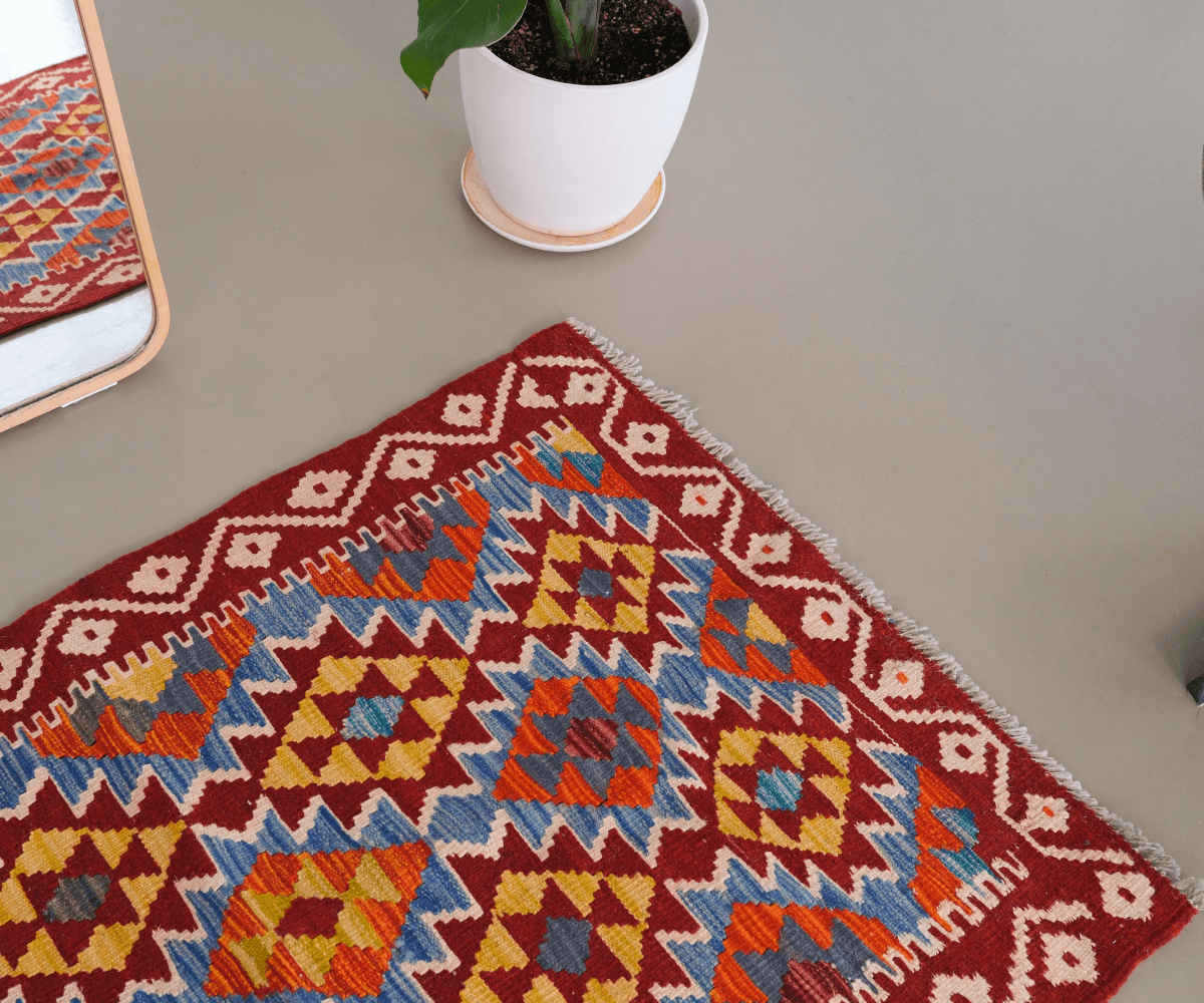 Коврик из шерсти, 80х125см