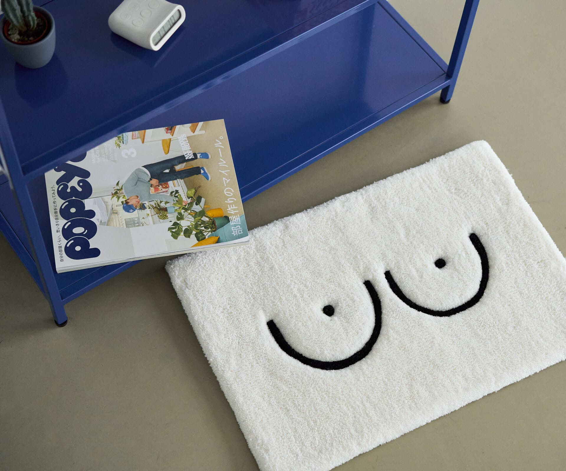 Коврик Tits Black, 60х40 см