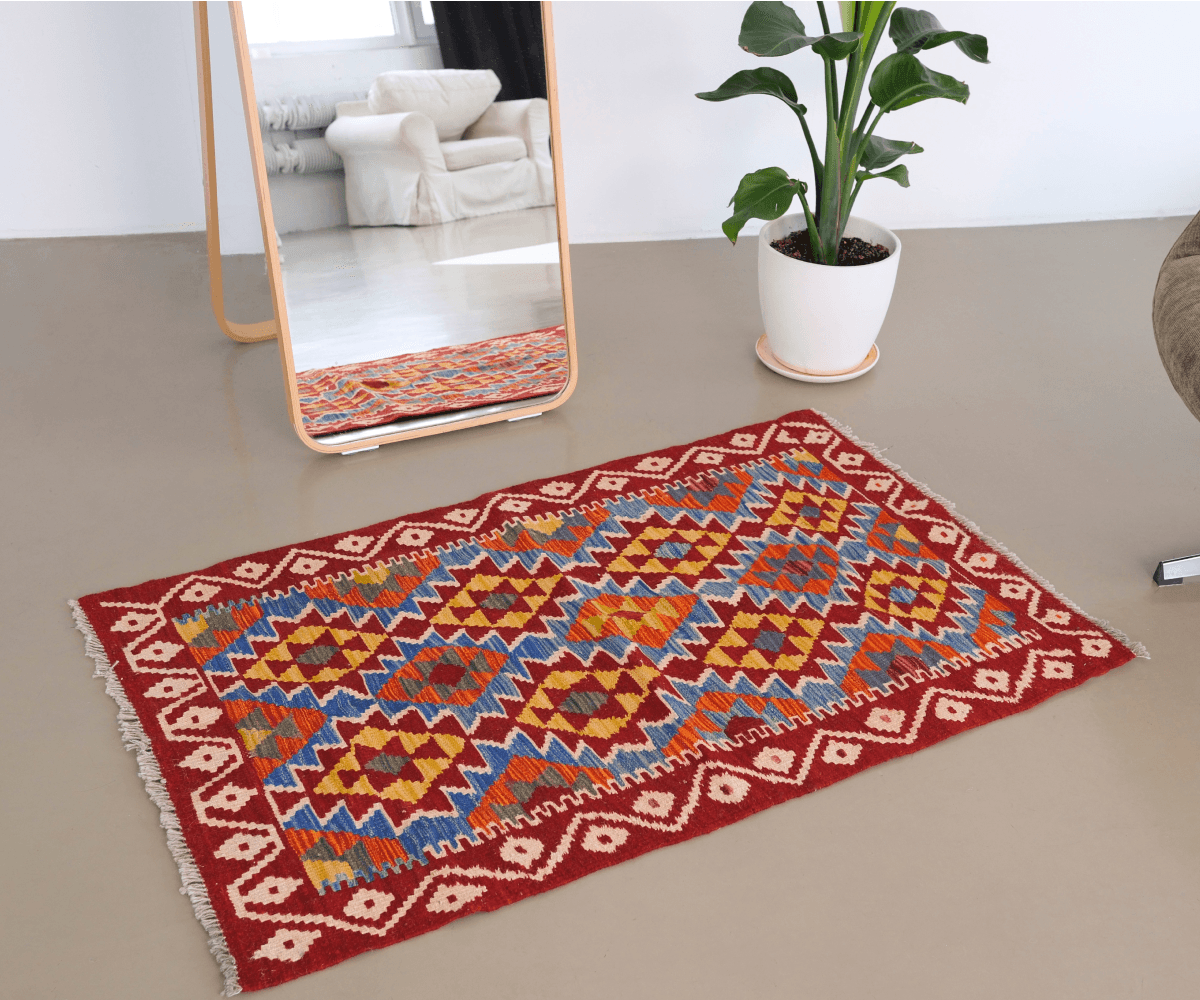 Коврик из шерсти, 80х125см