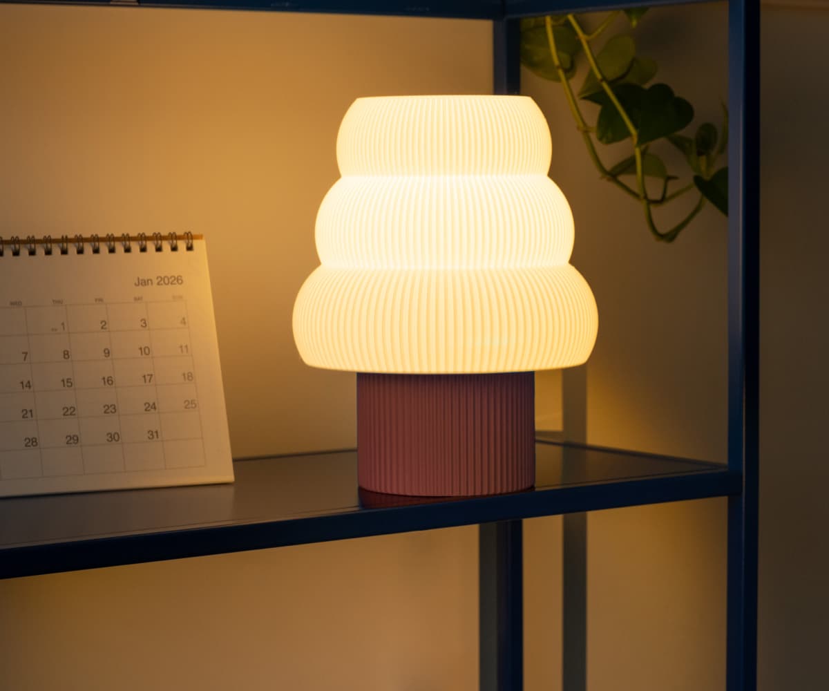 Лампа настольная Tree Pink