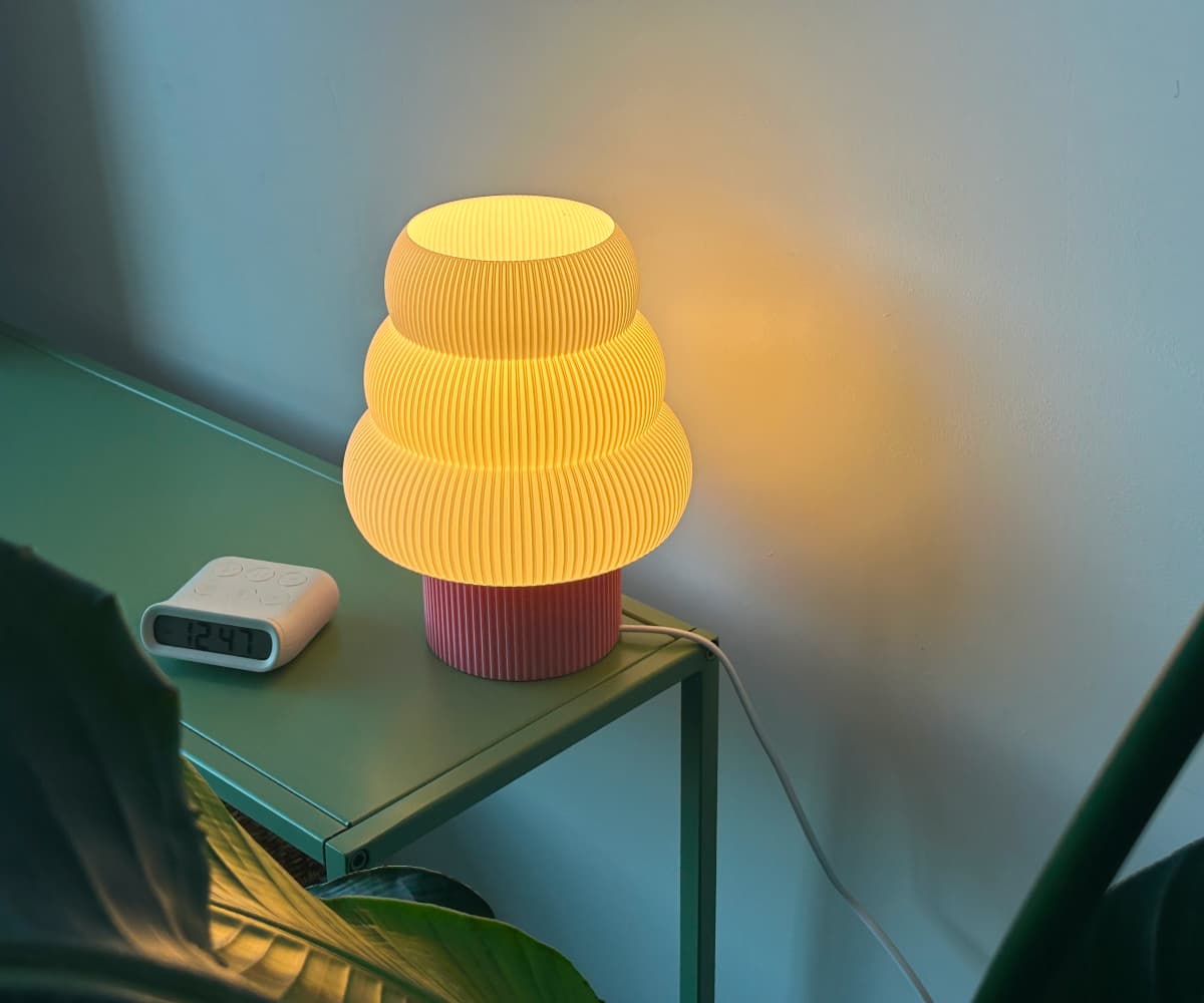 Лампа настольная Tree Pink