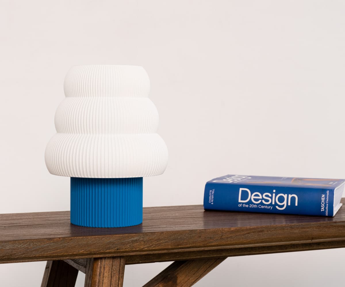 Лампа настольная Tree Blue