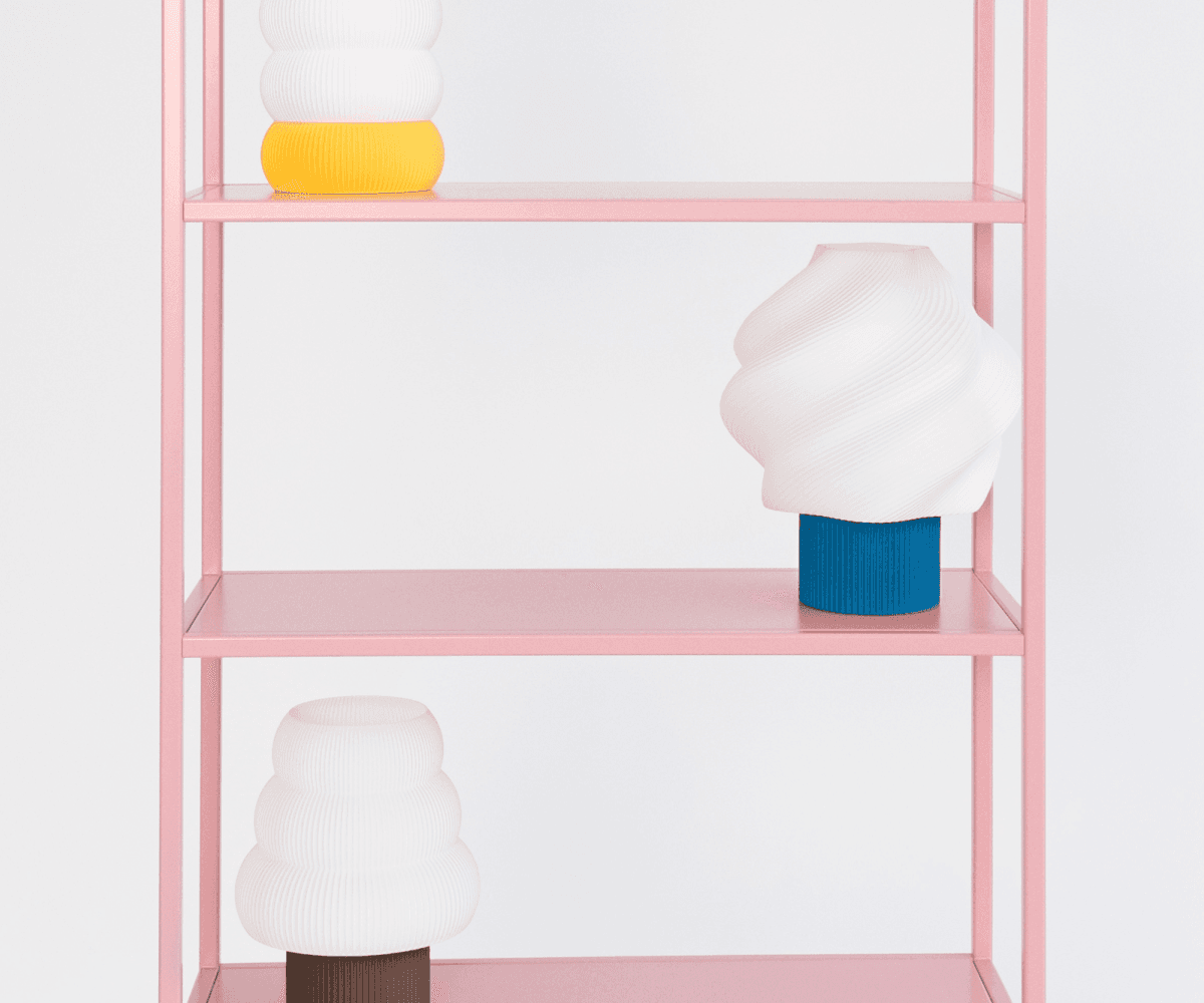 Лампа настольная Cream Blue