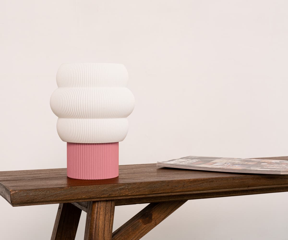 Лампа настольная Honey Pink