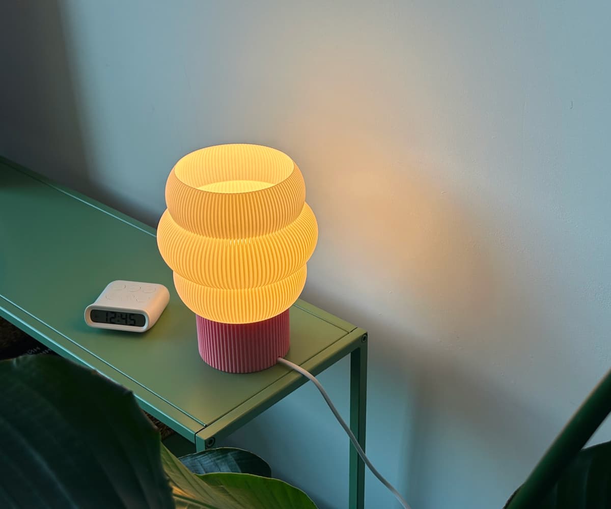 Лампа настольная Honey Pink