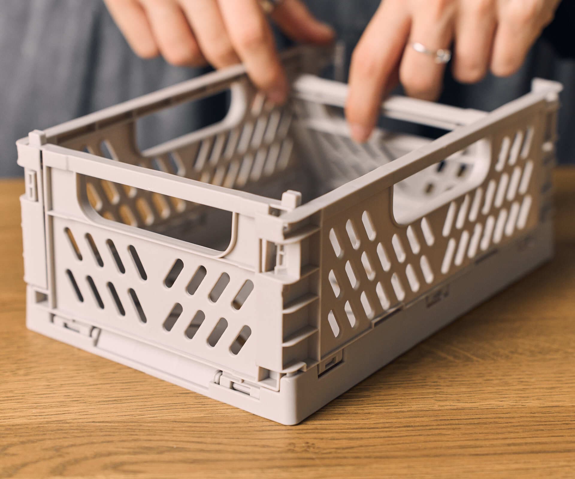 Ящик складной, серый