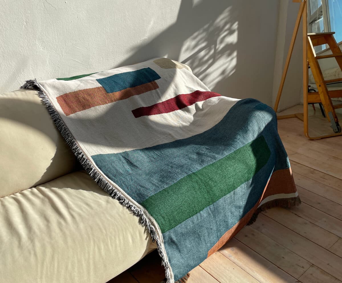 Тканный плед Abstract, 130x180 см