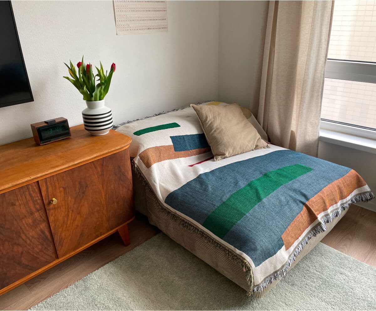 Тканный плед Abstract, 130x180 см