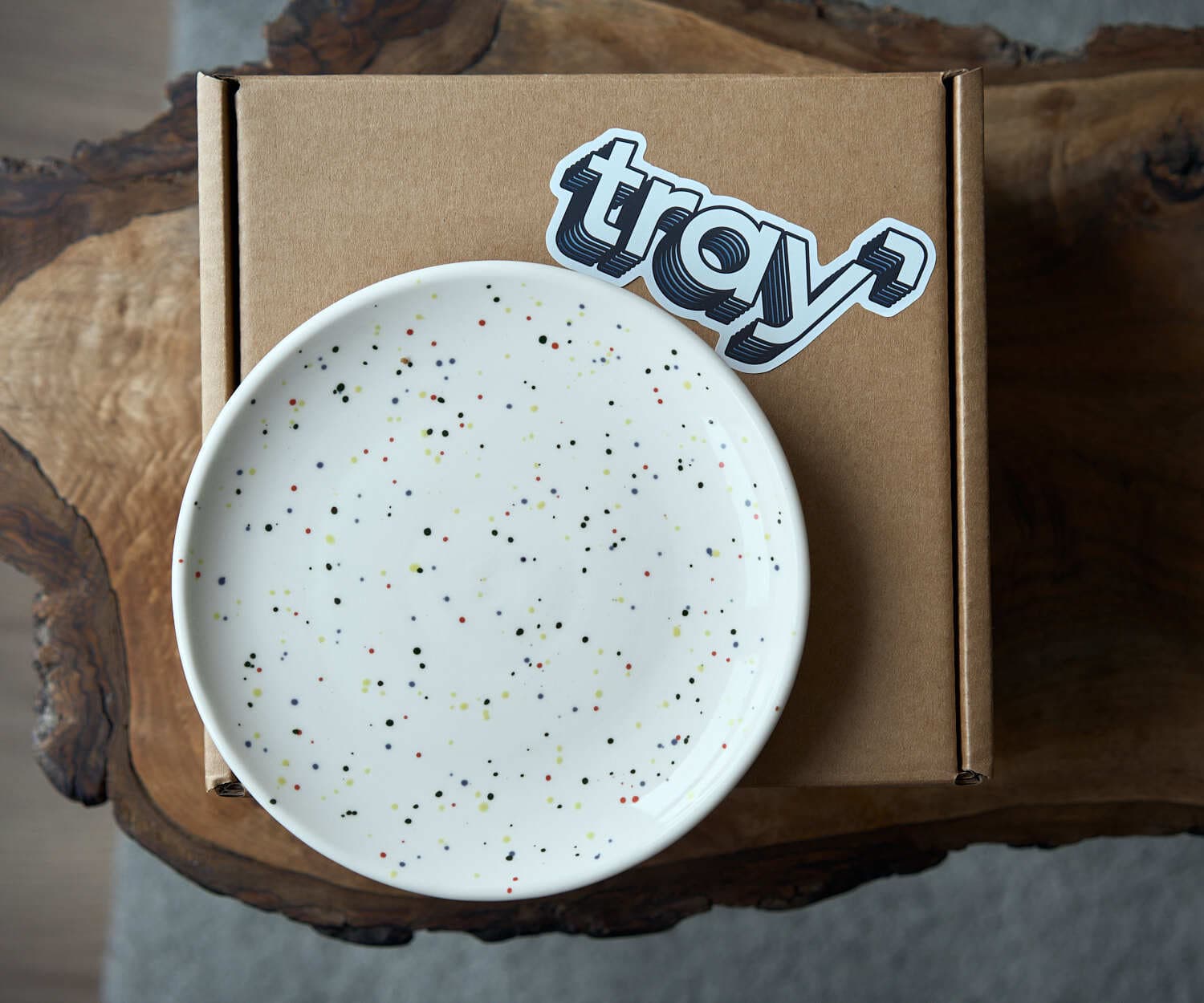 Тарелка классика Синичка