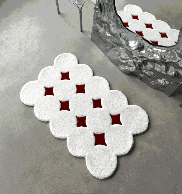 Коврик LUGG красный, 100х70 см