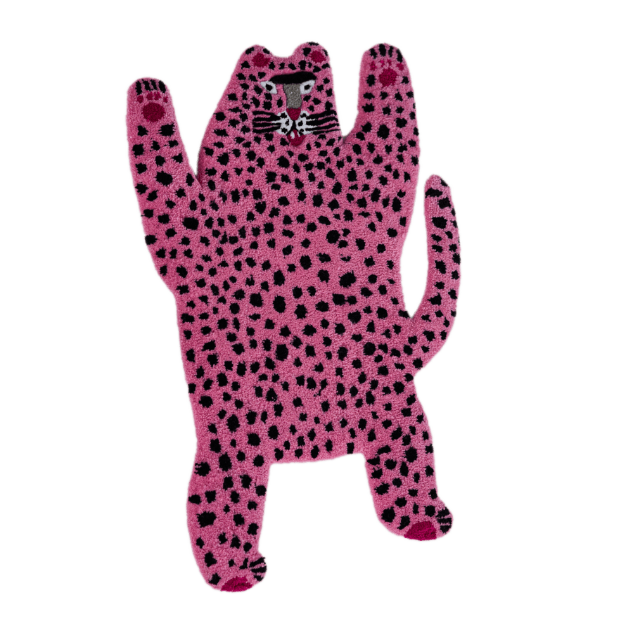 Ковер ЛЕО розовый, 80х50 см