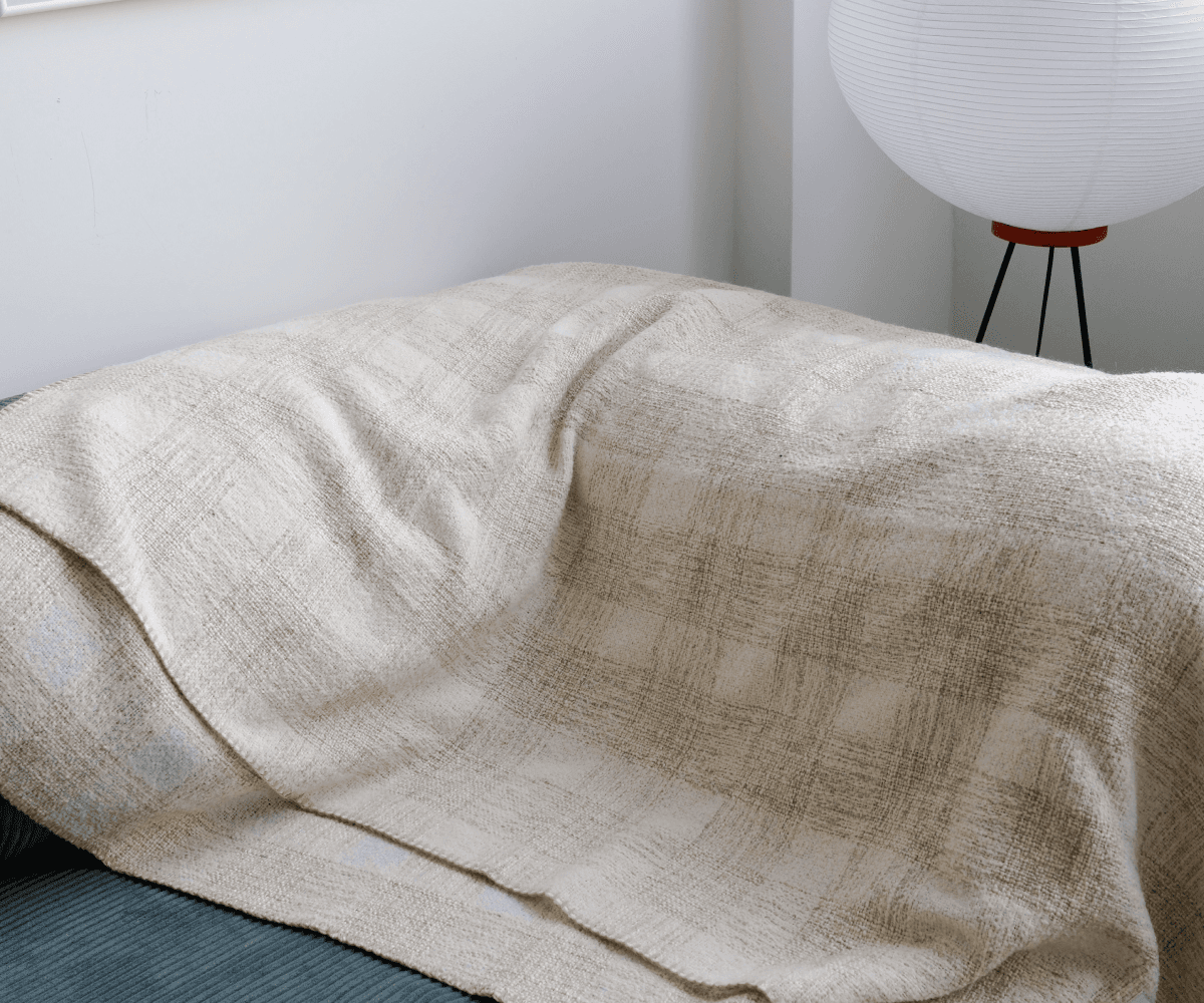 Плед клетчатый, 145х180см