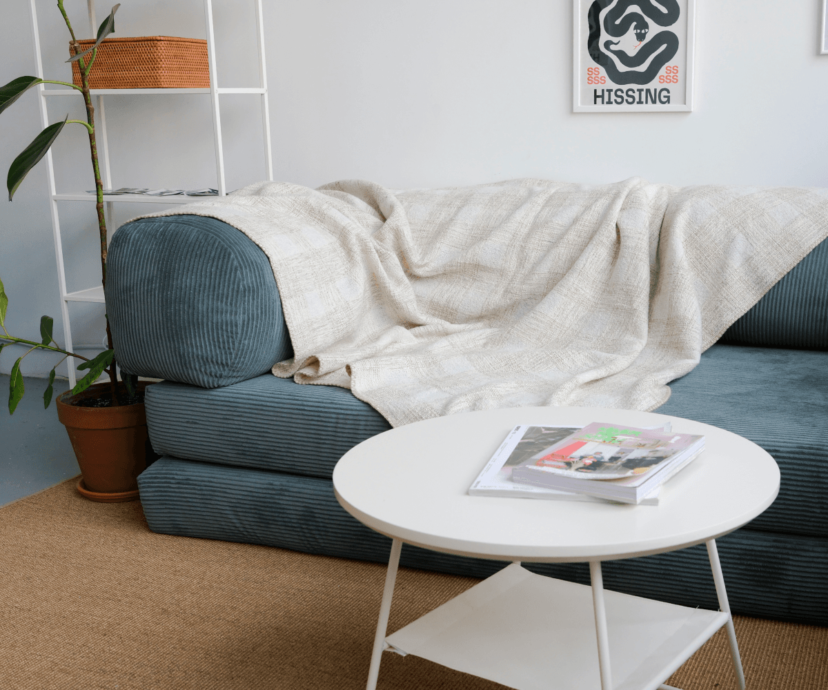 Плед клетчатый, 145х180см