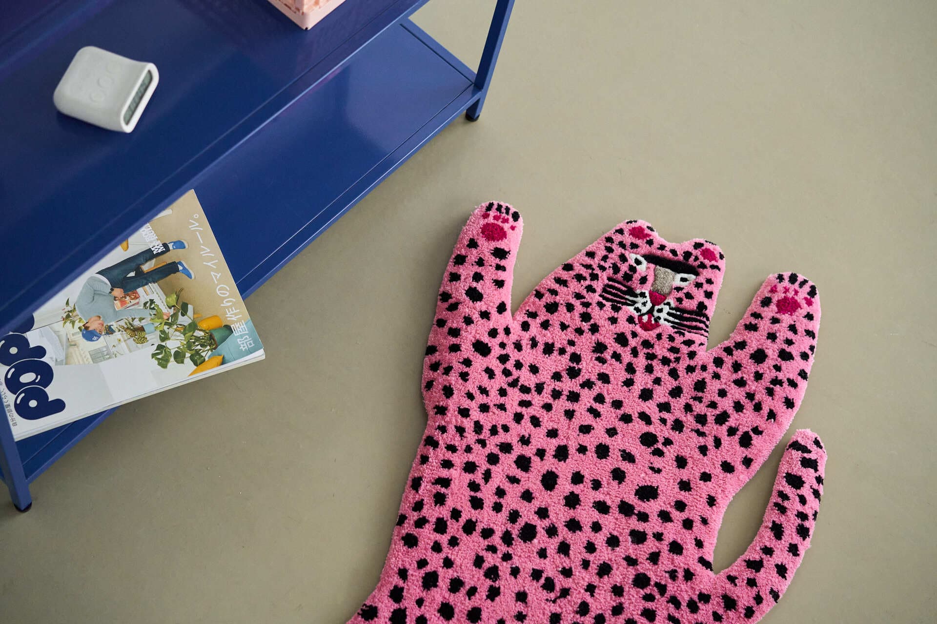 Ковер ЛЕО розовый, 80х50 см