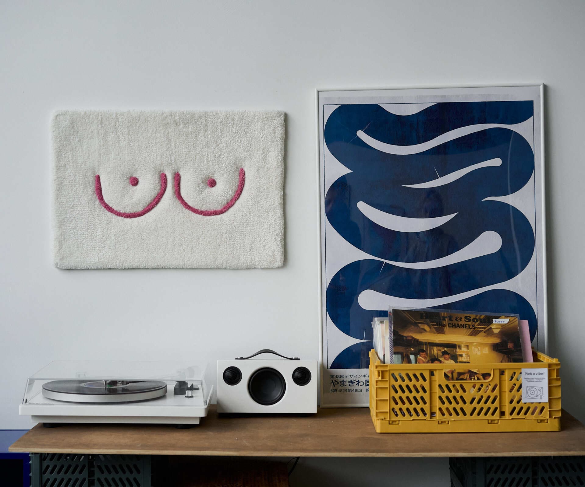 Коврик Tits Pink, 60х40 см