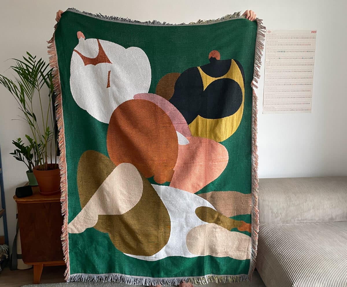 Тканный плед Beach, 130x180 см