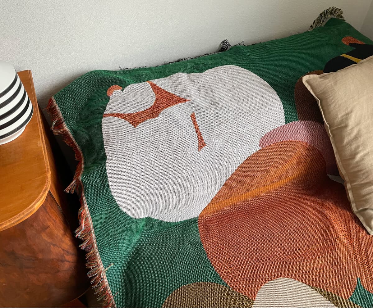 Тканный плед Beach, 130x180 см