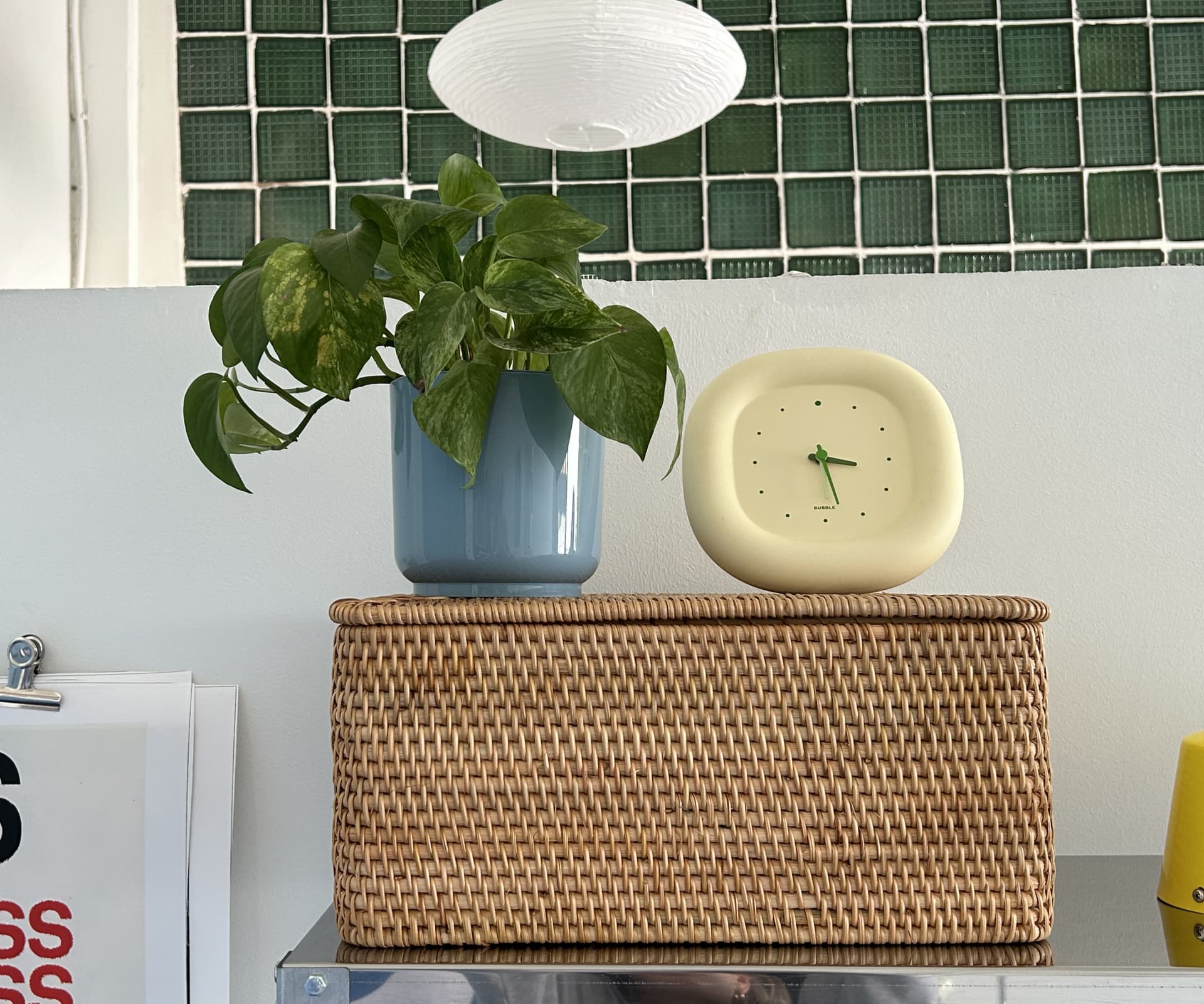 Короб из ротанга без ручек, Размер L