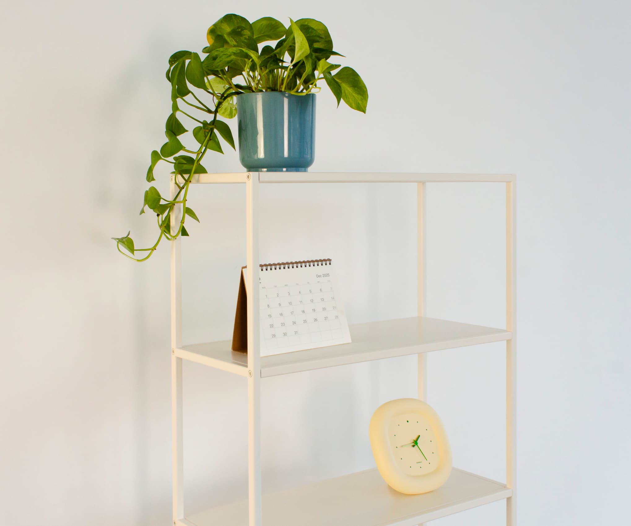 Стеллаж металлический 155х60х25, молочный